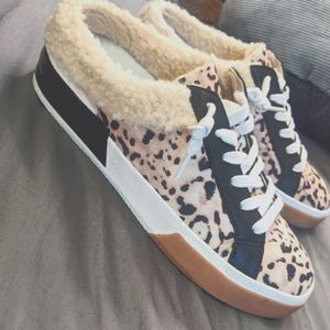 Dolce Vita sherpa lined fashion sneakers